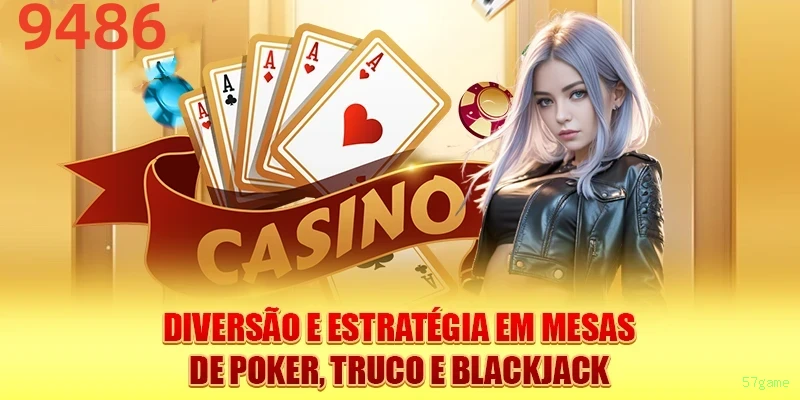 Imagem promocional da 57game mostrando a plataforma e suas vantagens